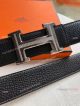 2018 Replica Hermes Double Sided Belt Black Belt (6)_th.jpg